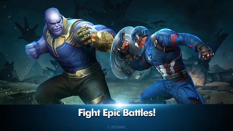 Trải nghiệm hấp dẫn với câu chuyện chính của MARVEL Future Fight